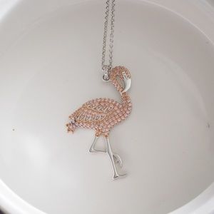 APM monaco pink flamingo necklace